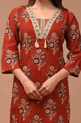 *All New Exclusive Collection of Hand Block Printed "Stitched" Cotton Suits With Cotton Dupatta in Beautiful Colours*